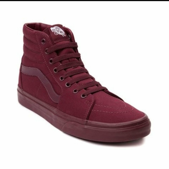 all maroon vans